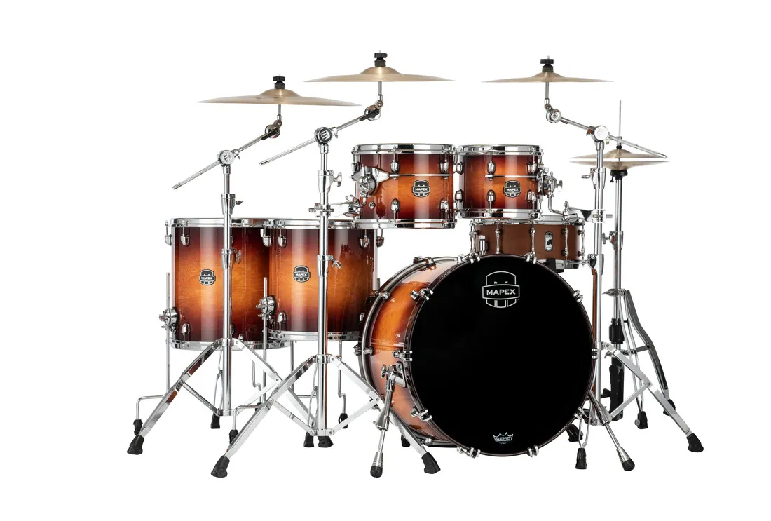 Mapex Saturn Evolution Maple/Walnut SE628XM Workhorse shell pack